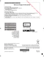 Preview for 320 page of Panasonic DMPBDT100 - 3D BLU-RAY DISC PLAYER Operating Instructions Manual