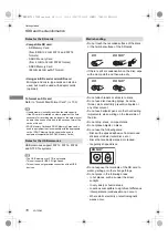 Preview for 10 page of Panasonic DMR-BCT73 Operating Instructions Manual