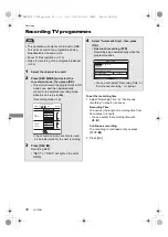 Предварительный просмотр 32 страницы Panasonic DMR-BCT73 Operating Instructions Manual