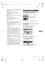 Предварительный просмотр 33 страницы Panasonic DMR-BCT73 Operating Instructions Manual