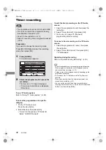 Предварительный просмотр 36 страницы Panasonic DMR-BCT73 Operating Instructions Manual