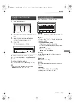 Предварительный просмотр 37 страницы Panasonic DMR-BCT73 Operating Instructions Manual