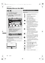 Предварительный просмотр 40 страницы Panasonic DMR-BCT73 Operating Instructions Manual