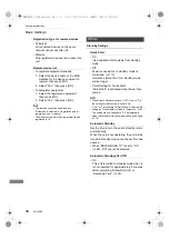 Preview for 98 page of Panasonic DMR-BCT73 Operating Instructions Manual