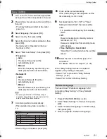 Предварительный просмотр 21 страницы Panasonic DMR-BCT74 Operating Instructions Manual