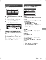 Preview for 35 page of Panasonic DMR-BCT74 Operating Instructions Manual