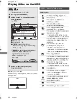 Предварительный просмотр 40 страницы Panasonic DMR-BCT74 Operating Instructions Manual