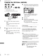 Предварительный просмотр 76 страницы Panasonic DMR-BCT74 Operating Instructions Manual