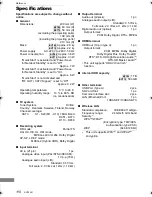 Preview for 110 page of Panasonic DMR-BCT74 Operating Instructions Manual