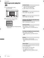 Preview for 74 page of Panasonic DMR-BCT740 Operating Instructions Manual