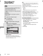 Preview for 30 page of Panasonic DMR-BCT760 Operating Instructions Manual