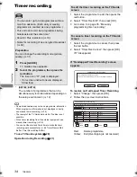 Preview for 34 page of Panasonic DMR-BCT760 Operating Instructions Manual