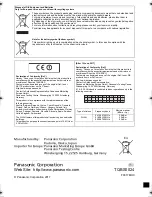 Preview for 112 page of Panasonic DMR-BCT760 Operating Instructions Manual