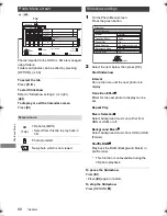 Preview for 68 page of Panasonic DMR-BCT765 Operating Instructions Manual