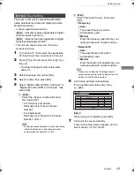 Предварительный просмотр 23 страницы Panasonic DMR-BCT940 Operating Instructions Manual