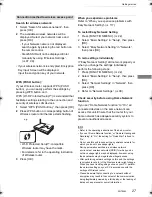 Предварительный просмотр 27 страницы Panasonic DMR-BCT940 Operating Instructions Manual