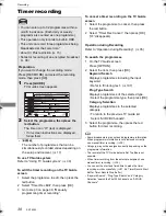 Предварительный просмотр 38 страницы Panasonic DMR-BCT940 Operating Instructions Manual