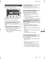 Предварительный просмотр 47 страницы Panasonic DMR-BCT940 Operating Instructions Manual