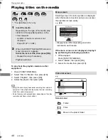 Предварительный просмотр 48 страницы Panasonic DMR-BCT940 Operating Instructions Manual