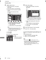 Preview for 62 page of Panasonic DMR-BCT940 Operating Instructions Manual