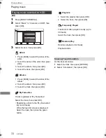 Preview for 72 page of Panasonic DMR-BCT940 Operating Instructions Manual