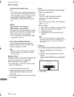 Preview for 102 page of Panasonic DMR-BCT940 Operating Instructions Manual