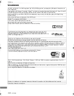 Предварительный просмотр 124 страницы Panasonic DMR-BCT940 Operating Instructions Manual