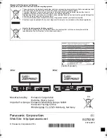 Предварительный просмотр 128 страницы Panasonic DMR-BCT940 Operating Instructions Manual