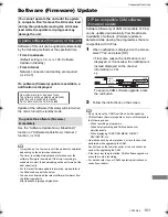 Preview for 101 page of Panasonic DMR-BST730 Operating Instructions Manual