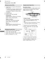 Preview for 42 page of Panasonic DMR-BST835 Operating Instructions Manual