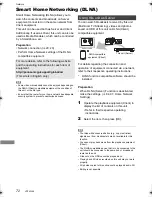 Preview for 72 page of Panasonic DMR-BST835 Operating Instructions Manual