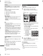 Preview for 104 page of Panasonic DMR-BST835 Operating Instructions Manual