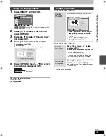 Preview for 47 page of Panasonic DMR-BW500 Operating Instructions Manual