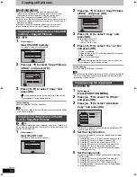 Preview for 64 page of Panasonic DMR-BW500 Operating Instructions Manual