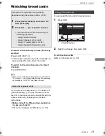 Preview for 23 page of Panasonic DMR-BWT450 Operating Instructions Manual