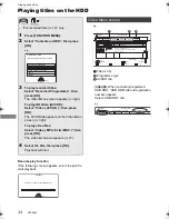 Preview for 34 page of Panasonic DMR-BWT450 Operating Instructions Manual