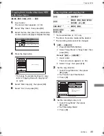 Preview for 49 page of Panasonic DMR-BWT450 Operating Instructions Manual