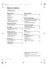 Preview for 4 page of Panasonic DMR-BWT460 Operating Instructions Manual