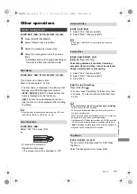 Предварительный просмотр 57 страницы Panasonic DMR-BWT460 Operating Instructions Manual