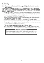 Предварительный просмотр 6 страницы Panasonic DMR-BWT720EB Service Manual