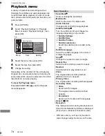 Preview for 74 page of Panasonic DMR-BWT740 Operating Instructions Manual