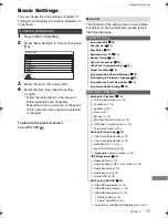 Preview for 71 page of Panasonic DMR-BWT750 Operating Instructions Manual