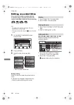 Preview for 44 page of Panasonic DMR-BWT820 Operating Instructions Manual