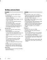 Preview for 2 page of Panasonic DMR-BWT945 Operating Instructions Manual