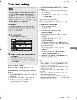 Предварительный просмотр 29 страницы Panasonic DMR-BWT945 Operating Instructions Manual