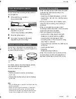 Preview for 31 page of Panasonic DMR-BWT945 Operating Instructions Manual