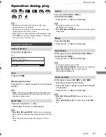 Preview for 41 page of Panasonic DMR-BWT945 Operating Instructions Manual