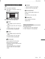 Предварительный просмотр 61 страницы Panasonic DMR-BWT945 Operating Instructions Manual