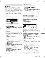 Предварительный просмотр 49 страницы Panasonic DMR-BWT955 Operating Instructions Manual