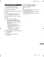 Preview for 75 page of Panasonic DMR-BWT955 Operating Instructions Manual